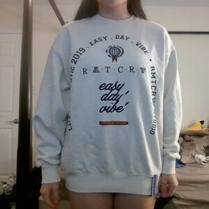 Cream Color Sweatshirt from South Korea